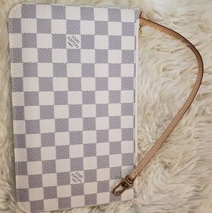 Pochette Damier Azur Neverfull MM
